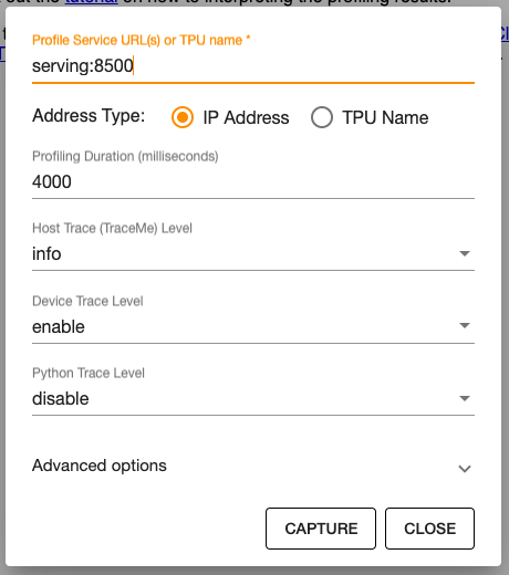 TensorBoard Configuration